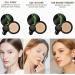 Verdant Touch Face Makeup Foundation Air Cushion BB Cream Foundation with Mushroom Sponge Long Lasting Concealer Tone Up Moisturizing CC Cream Ivory Color - Buy Online on GoSupps.com