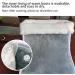 NICERAM Electric Foot Warmer with Smart Thermostat | Soft Heating Pad for Men & Women | Dark Gray Comfort - Buy Online on GoSupps.com