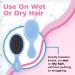 Wet Brush Squirt Detangler Mini Hair Brush - Free Spirit & Sky - Pain-Free Tangle-Free for All Hair Types - Buy Online on GoSupps.com