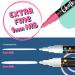 Extra Fine Tip Liquid Chalk Markers (10 Pack) - 1mm Tip - Perfect for Blackboards, Windows, Signs, Bistros - Includes 50 Chalk Labels - Buy Online on GoSupps.com