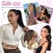SILK-CO 11 Short Curly Ponytail Hair Extension - Light Blonde to Bleach Blonde 11 Inch - Buy Online on GoSupps.com