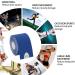 Extra Sticky 5m Kinesiology Tape - Royal Blue | Waterproof & Breathable Muscle Support Tape for Sports & Injury Recovery - Buy Online on GoSupps.com