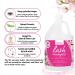 Lash Shampoo for Eyelash Extensions - 3.98L Professional Foaming Cleanser | Non-Irritating Lash Extension Kit for Salon & Home Care | 81pcs - Buy Online on GoSupps.com