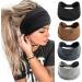 Limtula Practical Headbands Woman Makeup and Washing Face Wide Headband Elastic Hairband for Woman Girls Skincare Headband Light Blue - Buy Online on GoSupps.com
