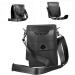 Minkissy 2-Pack Scissors Belt Bag | High-Quality Leather Hairdressing Tool Holder & Shear Bag | 21x13cm | Perfect for Salons & Pet Grooming - Buy Online on GoSupps.com