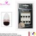 Bling Art Almond False Nails Fake Stiletto Gel Glitter Glossy Acrylic Long 24 Tips Glue (Black White Glossy) - Buy Online on GoSupps.com