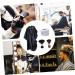 FRCOLOR 2-Piece Set 4 Hairdressing Tool Set Haircut Cape Hairdresser Neck Band Hairdresser Dress Neck Stripes Hairdresser Coat Hair Colour Apron Professional Hairdresser Cape - Buy Online on GoSupps.com