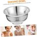 Frcolor Stainless Steel Shaving Bowl - Premium Mens Grooming Accessories for Perfect Shave - Buy Online on GoSupps.com