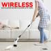 Electric Spin Scrubber 2024 Upgraded Electric Scrubbing Brush with Long Handle & 8 Replaceable Brush Heads Power Display 2 Gears Adjustment Spin Scrubber Cordless for Tile Beige - Buy Online on GoSupps.com