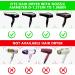 JIRFZUY Travel Hair Dryer Diffuser Universal Collapsible Hair Dryer Diffuser Profession Blow Dryer Diffuser Attachment for Natural Thick Hair Suitable for Nozzle 1.6 inches to 1.95 inches - Black - Buy Online on GoSupps.com