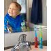 Farber Baby Kids Toothbrushes Set - 6 Pack of Children's Toothbrushes with Extra Soft Bristles and Travel Covers - Ideal for Sensitive Teeth - Easy Grip Suction Cup Handles - Color Variety - Buy Online on GoSupps.com