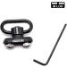 ND M-lok QD Sling Mount Adapter & Sling Swivel 1.25 - 2 Pack (Black) | International Shipping Available - Buy Online on GoSupps.com