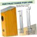 BESPORTBLE 1 Set bird house fixing bracket tool Fixture nest box steel wind chime bird feeder the bird's nest Holder bird feeders bird house fixator hanger outdoor wind chime holder hook up - Buy Online on GoSupps.com