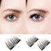 Nepak 16 Pcs Magnetic False Eyelashes - Ultra Thin 0.2mm, No Glue, Reusable, No Irritation, No Allergy - Includes Professional Tweezers for Party, Dating, Wedding - Buy Online on GoSupps.com