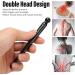 Black Ceramic Acupuncture Pen - Deep Tissue Massager for Athletes | Perfect for Travel | International Shipping - Buy Online on GoSupps.com
