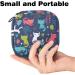 Shop Cute Cat Women's Binding Bags | Stylish Tampon Storage with Zip Pockets - Perfect Menstrual Tied Bags - Buy Online on GoSupps.com