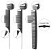 12 Piece Steel Pintail Comb Set for Braids - Fine Teeth, Heat Resistant Teasing Combs - Buy Online on GoSupps.com