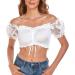 Shop Women's Dirndl Blouses - Lace Long & Short Arm Plus Size - Affordable Oktoberfest Cardigans - Buy Online on GoSupps.com