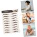 FRCOLOR 54 Sheets Waterproof Eyebrow Stickers Waterproof Transfer Eyebrow Styling Stickers 4d - Buy Online on GoSupps.com