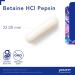 Pure Encapsulations Betaine HCl Pepsin - Digestive Enzymes Supplement for Digestion Aid & Support Stomach Acid & Nutrient Absorption* - With Betaine HCl Pepsin - 250 Capsules - Buy Online on GoSupps.com