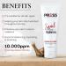 PRESS Snail Mucin Facial Cleanser with Hyaluronic Acid & Vitamin E | Refreshing 6 oz Skincare Solution for All Skin Types - Buy Online on GoSupps.com