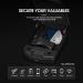 WINCENTPRO Biometric Gun Safe  Fingerprint Pistol Safe Car Handgun Safe Gun Lock Box Case Quick Access with Auto Open Lid - Buy Online on GoSupps.com