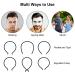 3 Pack Unisex Metal Headband Set - Spring Wave Hair Bands for Men and Women - Buy Online on GoSupps.com