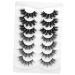 HAPINARY 7 Pairs Eyelashes Fake Lashes Natural False Lashes Women Makeup Tools Fake Lashes Full Makeup Accessories