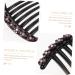 DOITOOL 1pc French Twist Hair Comb Hair Brush for Women Flower Hair Clips for Women Crystal Hair Side Comb Hair Combs French Twist Comb Large Bridal Girl Rhinestones Hair Accessories Bride - Buy Online on GoSupps.com