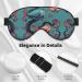 Fish & Octopus Print Double-Sided Eye Mask | Soft Light Blocking for Quality Sleep - Buy Online on GoSupps.com