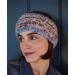 Pachamama Women Wool/Mohair Ear Warmer Headband Fleece Lined Handknitted Striped Multicoloured One-Size Handmade Fair Trade - Buy Online on GoSupps.com