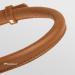 Collardirect Handmade Round Leather Dog Collar - Soft Padded Real Leather - Adjustable for Small & Large Dogs Puppies & Cats - Colors: Black Pink Red Purple Blue Brown (15-18 cm) - Buy Online on GoSupps.com