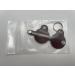 Copter Farm Dog Brand Bag - Push Button Engraving Brown Synthetic Leather Round Pear 30mm - Custom Engraved on Both Sides - Buy Online on GoSupps.com