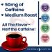 Mommee Coffee Half Caf Ground Low Acid Organic Coffee - Smooth Caramel Flavor - Medium Grind for Drip - 11 oz Pack of 1 - Buy Online on GoSupps.com
