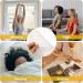 10 Stk Self-Adhesive Castor Oil Packs for Belly Button - Large 20x20cm Single Use Compress Pads | Highly Absorbent - Buy Online on GoSupps.com