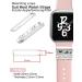 JR.DM 13 Pieces Silver Watch Band Charms with 10-Pcs Decorative Rings Loops & 3-Pcs Classic Clasp  Compatible with Apple Watch 38mm 40mm 41mm 42mm 44mm 45mm Metal Diamond Sliding Strap Accessories for iWatch Series 8 7 6 5 4 3 2 1 (No Watch Band) - Buy Online on GoSupps.com