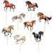 Blumomon Horse Cupcake Toppers Assembled Horse Racing - Pack Of 32 - Buy Online on GoSupps.com