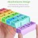 OPRET German 7-Day Pill Organizer - 14 Compartments Removable Tablet Box for Daily Medication - Buy Online on GoSupps.com