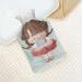 Cute Little Girl Hot Water Bottle with Plush Cover | Hand Warmer for Adults & Children - 26.5x15.3cm - Buy Online on GoSupps.com
