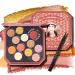 LUXAZA Nude Eyeshadow Palette Blush Makeup Palette with Eyeliner & Brushes Color-match Pro Themed Smoky Makeup Pallet with Portable Size - Nude