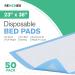 REMEDIES Disposable Incontinence Bed Pads - Super Absorbent Underpad 60x90cm (50 Pack) - Best for Daily Comfort & Protection - Buy Online on GoSupps.com