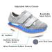 Secret Slippers Women's Diabetic Shoes | Wide Width Adjustable Walking Sneakers 9.5W Navy Blue - Buy Online on GoSupps.com