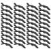 Foraineam 40 Pcs Alligator Hair Clips - Professional Hair Styling and Sectioning Clips with Nonslip Grip and Wide Teeth