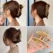 Gold Large Claw Clips for Thick Hair - Strong Hold Non-Slip Hair Clips (8 PCS) - Buy Online on GoSupps.com