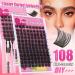 108 Clusters DIY Eyelash Extension Kit - Fluffy C D Curl Waterproof & Long-Lasting False Eyelashes - Korean PBT Material - Buy Online on GoSupps.com