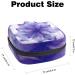Portable Period Kit for Women | Watercolor Lila Flower Art Storage Pockets - Feminine Product Bag - Buy Online on GoSupps.com