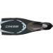 Cressi Pluma Full Foot Snorkeling Fins - EU 41/42 | US Man 8/9 | US Lady 9/10 Black/Silver - Buy Online on GoSupps.com
