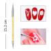 Kare & Kind 5x Nail Art Brush Pencils - Dual-End Acrylic Nail Styling Brushes for DIY Home Manicures - Buy Online on GoSupps.com