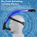 SACBOLA Dry Snorkel for Advanced Swim Training - Blue | Perfect for Pool Swimming & Open Water Snorkeling - Buy Online on GoSupps.com