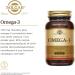 Solgar Omega 3 - Cardiovascular - Essential fatty acid for the body - Concentrated formula - Food supplement - Bottle of 30 capsules - Buy Online on GoSupps.com
